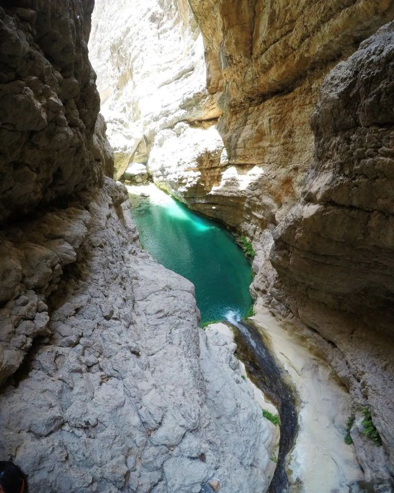 حوضچه پرش ، تنگه رغز